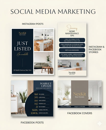 Stop Losing Listings to Real Estate Agents Who Just Look More Professional — Get Your Complete Marketing Templates Kit Ready in 5 Minutes