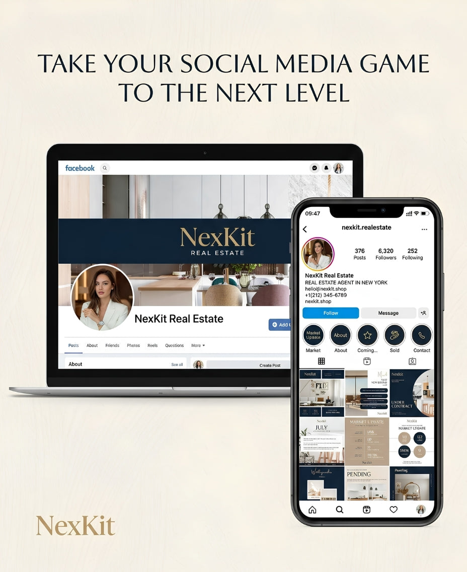 Stop Losing Listings to Real Estate Agents Who Just Look More Professional — Get Your Complete Marketing Templates Kit Ready in 5 Minutes
