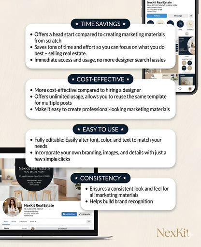 Stop Losing Listings to Real Estate Agents Who Just Look More Professional — Get Your Complete Marketing Templates Kit Ready in 5 Minutes
